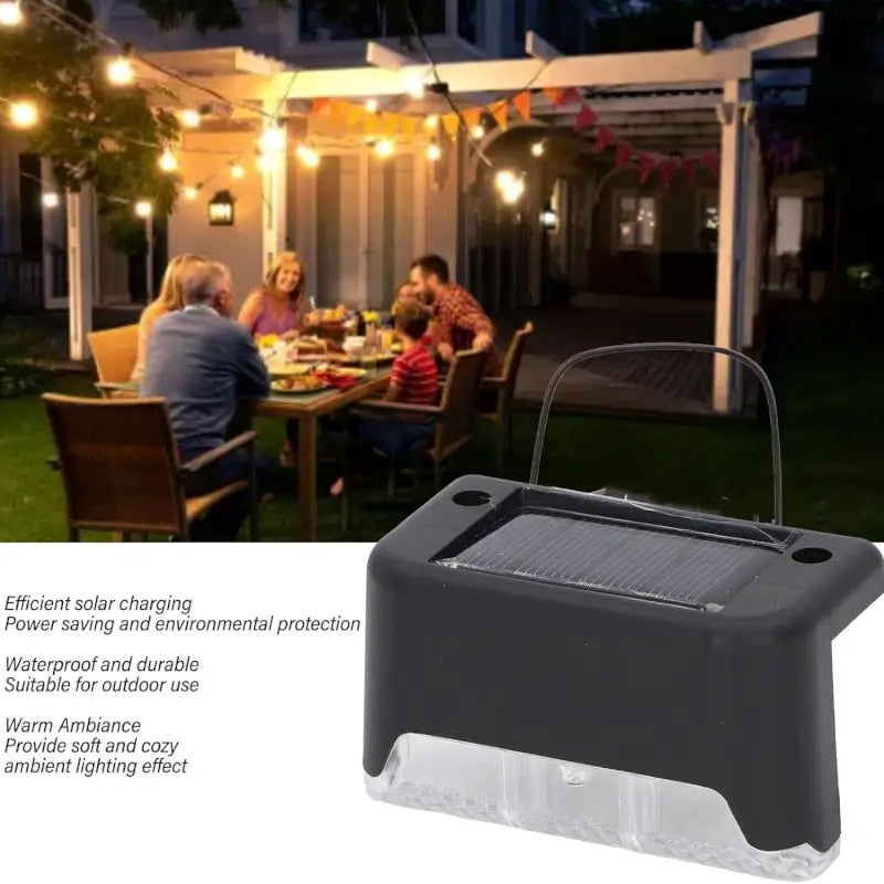 Solar Stair and Railing Lights for Outdoor Patio