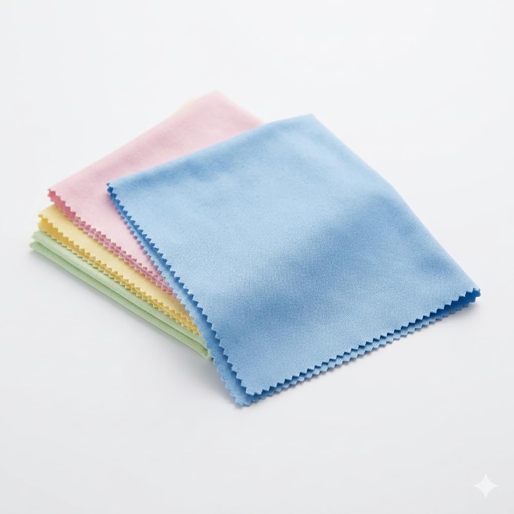 Microfiber Lens Cleaner Clip Pack of 2 – Scratch-Free Eyeglass Tool