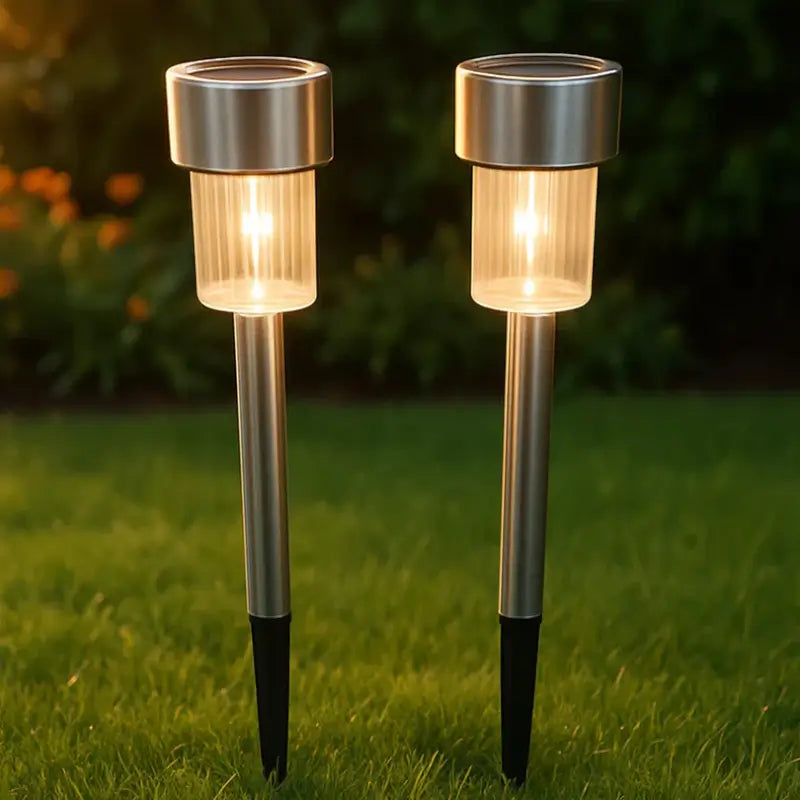 12-Piece Solar Lawn Lamp Set – Outdoor Garden Path Lights