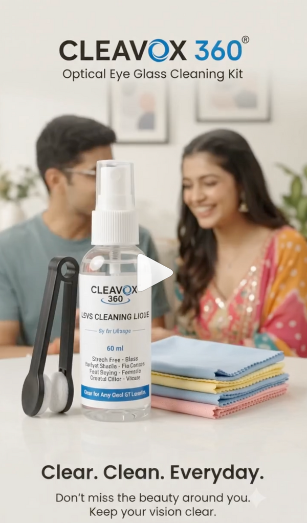 ❤️इस Raksha Bandhan, राखी के साथ Care भी!👓🎁भाई को दें **Cleavox 360 Optical Eye Glass Cleaning Kit** —क्योंकि उसकी vision clear रहेगी, तो हर खूबसूरत पल और भी special लगेगा! ✨CLEAVOX 360Clear. Clean. Everyday.🛒Buy Now:[https://amzn.in/d/0dLleqLz#rakshabandhanspecial #rakhigifts #RakhiGiftForBrother #brothersisterlove #giftforbrothers #Cleavox360 #eyeglasscleaner #eyeglasscleaningKit #opticalcare #ClearCleanEveryday #camperlifestyle #rakhi2026
