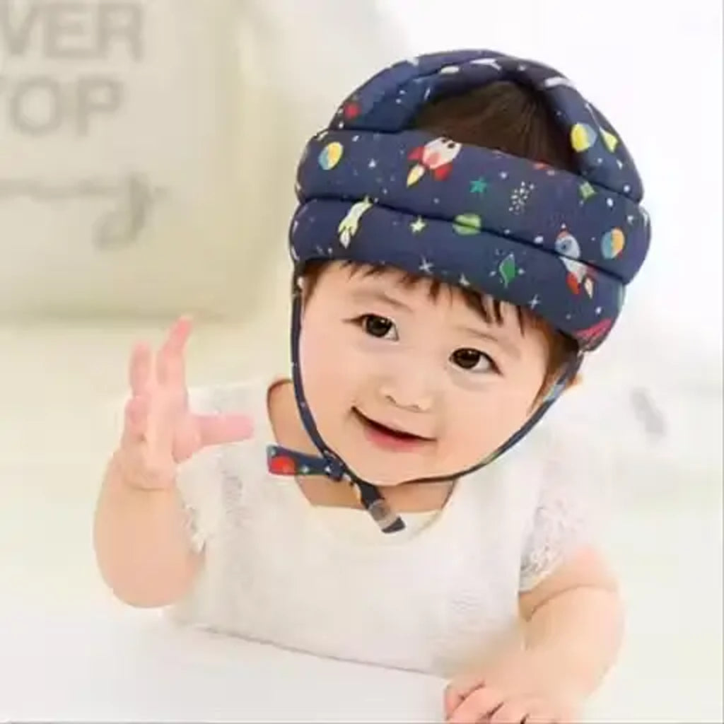 Baby Head Safety Helmet for Crawling & Walking – Soft Head Guard
