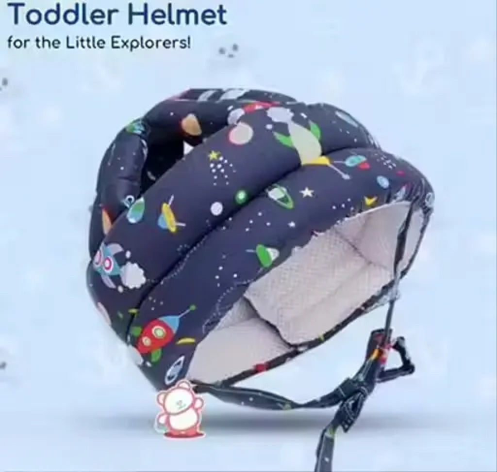 Baby Head Safety Helmet for Crawling & Walking – Soft Head Guard