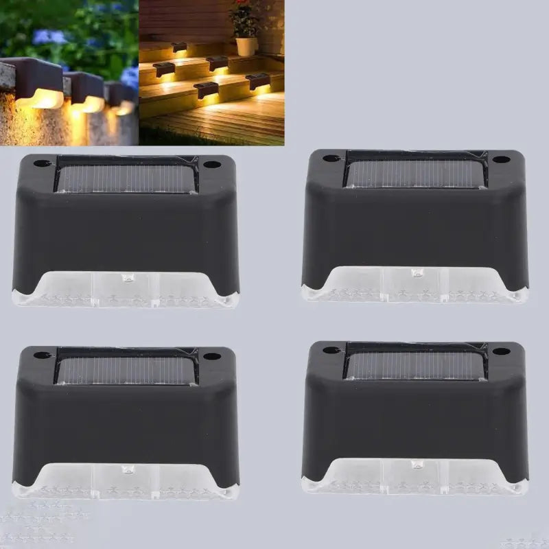 Solar Stair and Railing Lights for Outdoor Patio