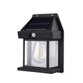 Solar Wall Lantern Outdoor Porch Light with Motion Sensor
