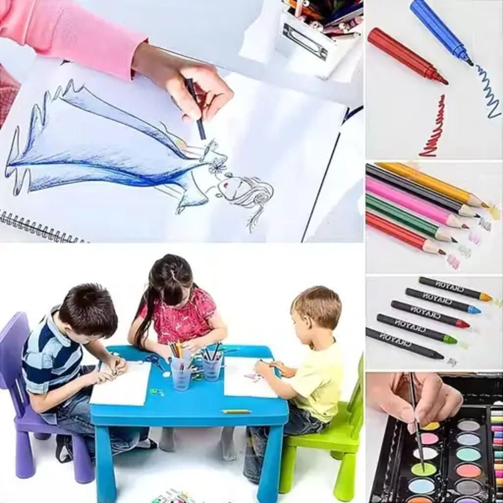 Multifunctional Magnetic Pencil Box for Kids